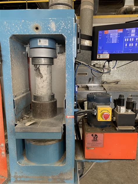 concrete cylinder compression test machine|used concrete cylinder break machine.